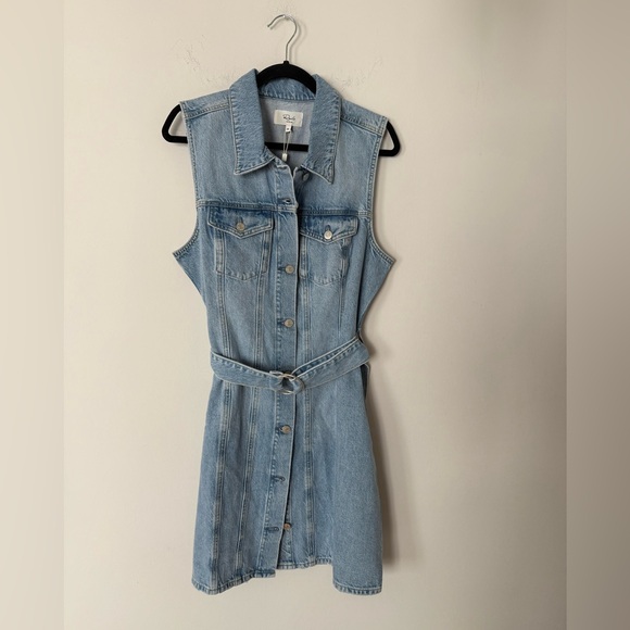 Rails Dresses & Skirts - NWT Rails 100% Cotton Wilshire 100% Cotton 90s Inspired Denim Button Up Dress